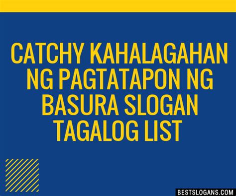 100+ Catchy Pagtatapon Ng Basura Slogans 2024.